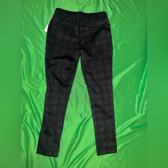 Calvin Klein Gray Checkered Trousers size 4 - Picture 3 of 9